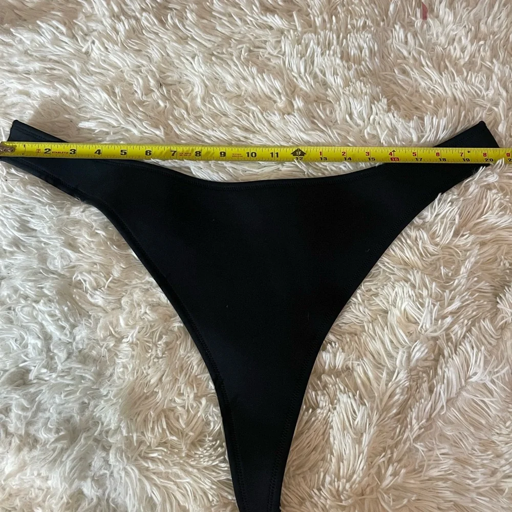 Skims swim tanga onyx thong bottom